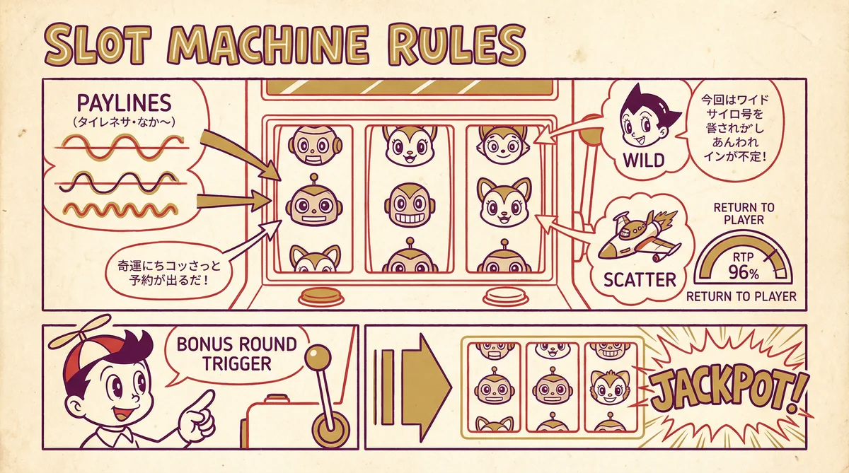 Como Funcionam os Caça-Níqueis - Símbolos e Paylines